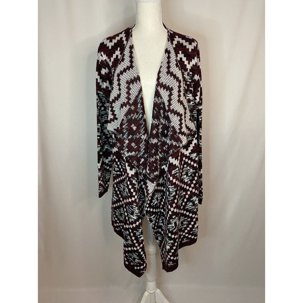 Hanna Southwestern Women's Cardigan Sweater, Size L